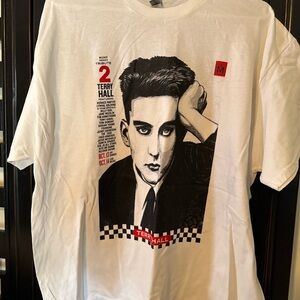 Terry Hall “The Specials” Musack Benefit Shirt. Rare.